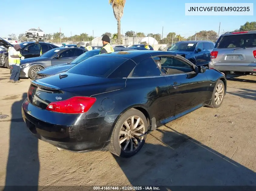 2014 Infiniti Q60 VIN: JN1CV6FE0EM902235 Lot: 41657446
