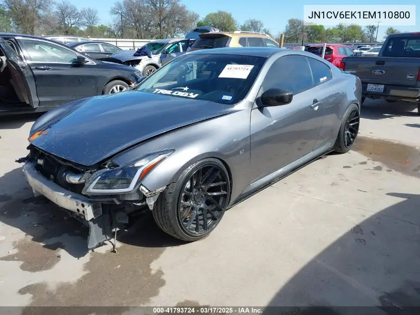 2014 Infiniti Q60 Journey VIN: JN1CV6EK1EM110800 Lot: 41793724