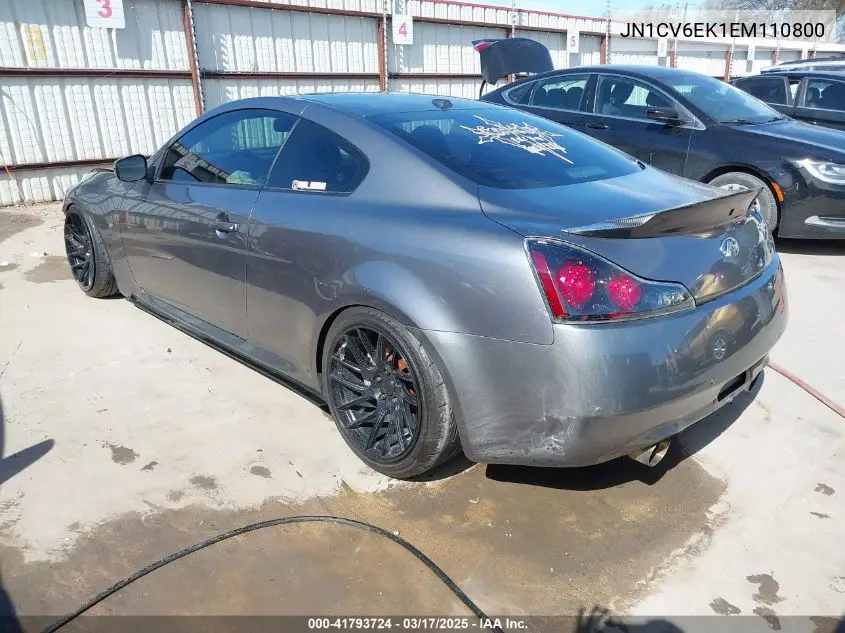 2014 Infiniti Q60 Journey VIN: JN1CV6EK1EM110800 Lot: 41793724