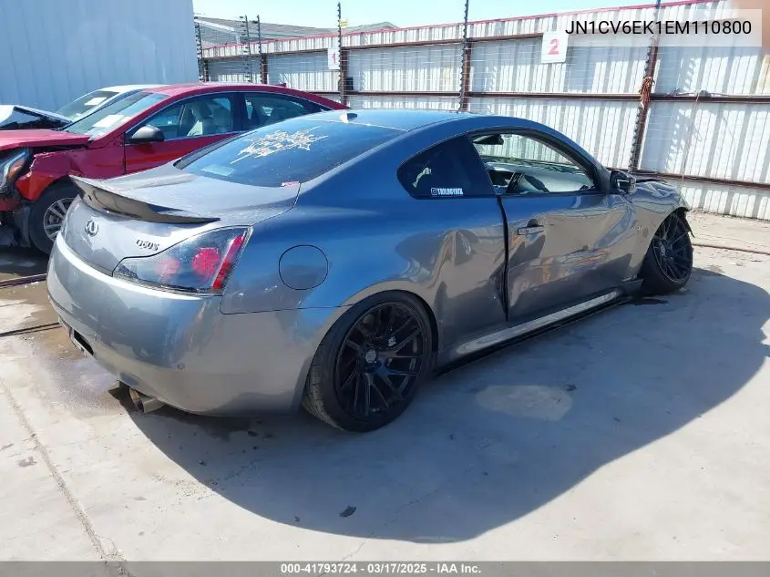2014 Infiniti Q60 Journey VIN: JN1CV6EK1EM110800 Lot: 41793724