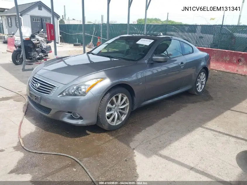 2014 Infiniti Q60 VIN: JN1CV6EL0EM131341 Lot: 41825520