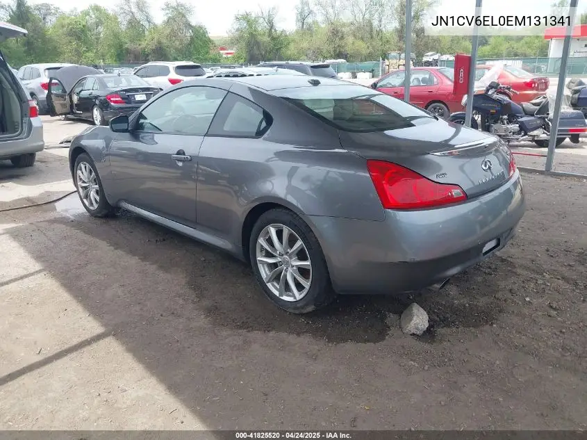 2014 Infiniti Q60 VIN: JN1CV6EL0EM131341 Lot: 41825520