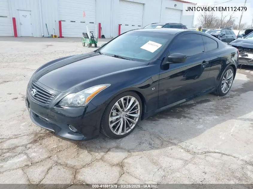 2014 Infiniti Q60 Journey VIN: JN1CV6EK1EM112479 Lot: 41881979