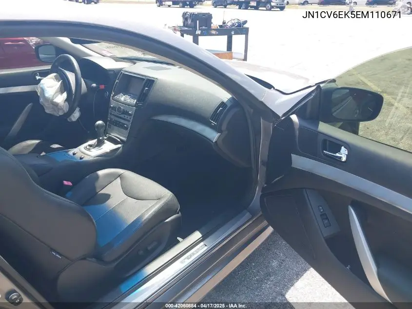 2014 Infiniti Q60 Journey VIN: JN1CV6EK5EM110671 Lot: 42060884