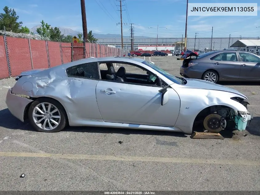 2014 Infiniti Q60 Journey VIN: JN1CV6EK9EM113055 Lot: 42083534