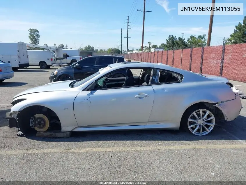 2014 Infiniti Q60 Journey VIN: JN1CV6EK9EM113055 Lot: 42083534