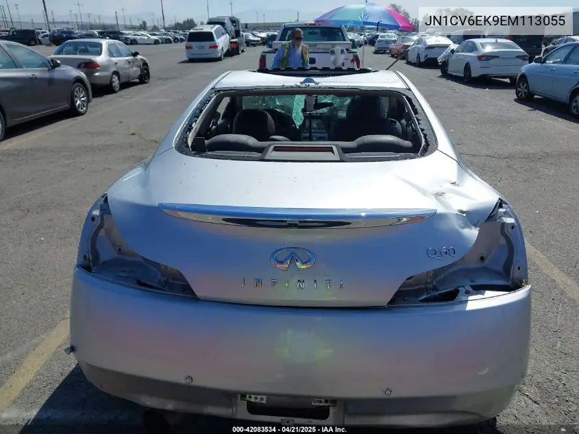 2014 Infiniti Q60 Journey VIN: JN1CV6EK9EM113055 Lot: 42083534
