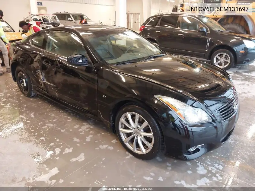 2014 Infiniti Q60 VIN: JN1CV6EL6EM131697 Lot: 42137463