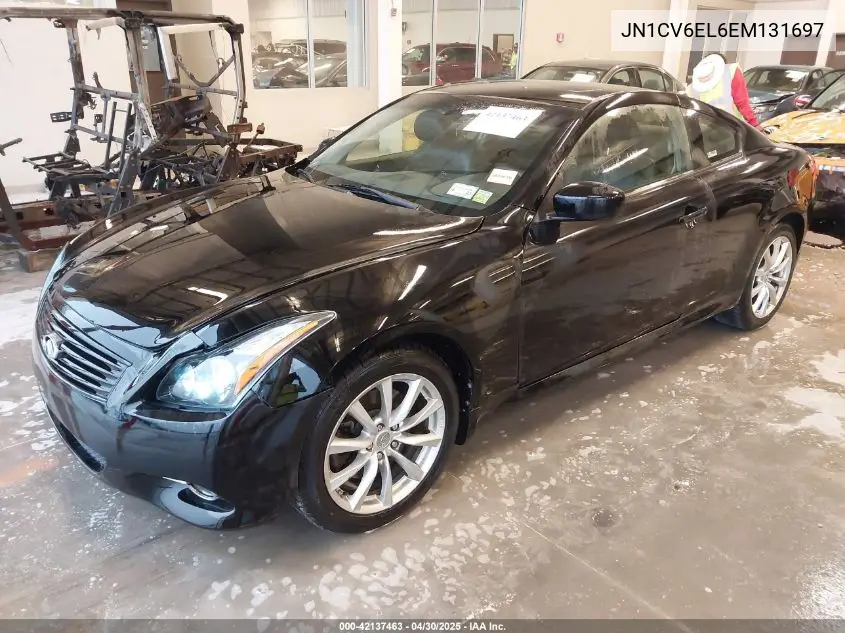 2014 Infiniti Q60 VIN: JN1CV6EL6EM131697 Lot: 42137463
