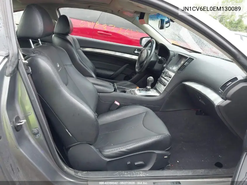 2014 Infiniti Q60 VIN: JN1CV6EL0EM130089 Lot: 42358342
