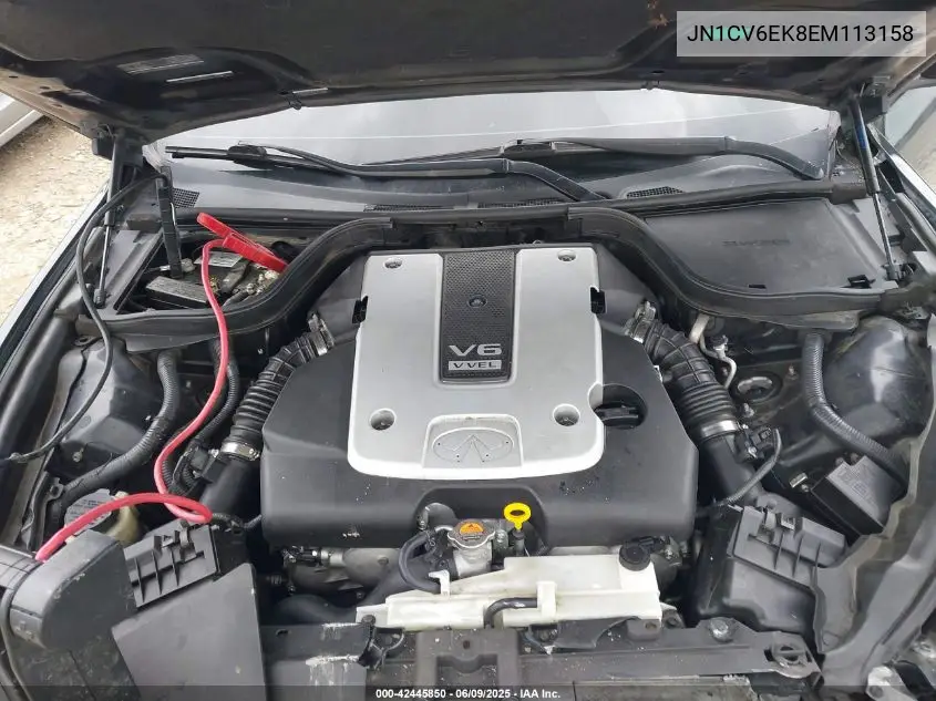 2014 Infiniti Q60 Journey VIN: JN1CV6EK8EM113158 Lot: 42445850