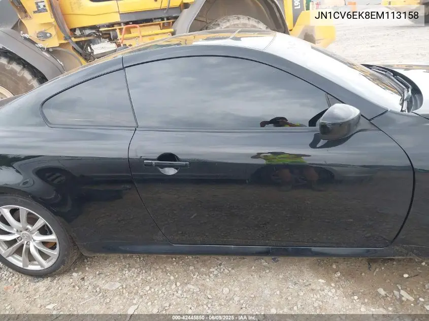 2014 Infiniti Q60 Journey VIN: JN1CV6EK8EM113158 Lot: 42445850
