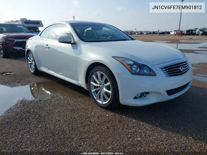 2014 Infiniti Q60 VIN: JN1CV6FE7EM901812 Lot: 42446209