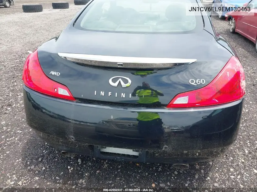2014 Infiniti Q60 VIN: JN1CV6EL9EM130463 Lot: 42552337