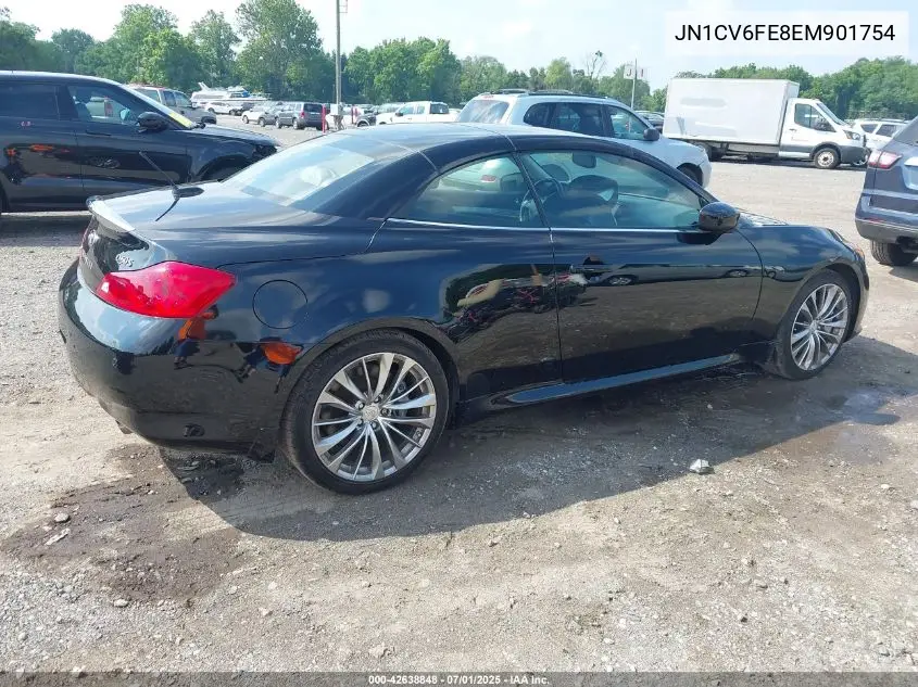 2014 Infiniti Q60 VIN: JN1CV6FE8EM901754 Lot: 42638848