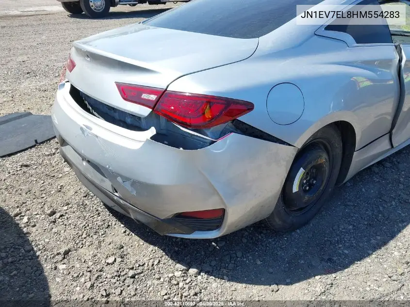 2017 Infiniti Q60 3.0T Premium VIN: JN1EV7EL8HM554283 Lot: 42110697
