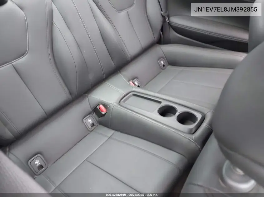 2018 Infiniti Q60 3.0T Luxe VIN: JN1EV7EL8JM392855 Lot: 42582199