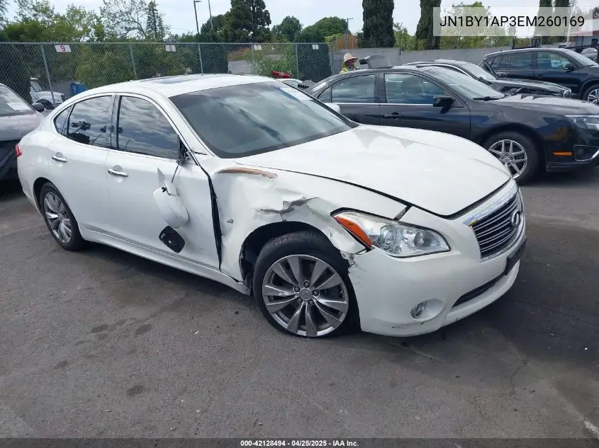 2014 Infiniti Q70 3.7 VIN: JN1BY1AP3EM260169 Lot: 42128494