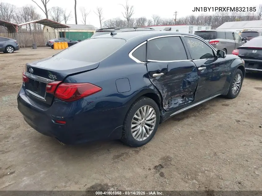 2015 Infiniti Q70L 3.7X VIN: JN1BY1PRXFM832185 Lot: 41801058