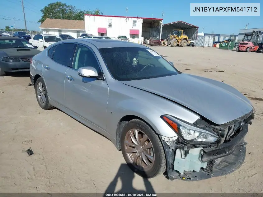2015 Infiniti Q70 3.7 VIN: JN1BY1APXFM541712 Lot: 41995686