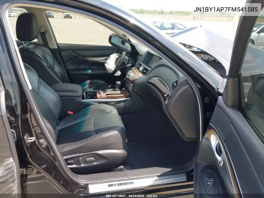 2015 Infiniti Q70 3.7 VIN: JN1BY1AP7FM541585 Lot: 42118947