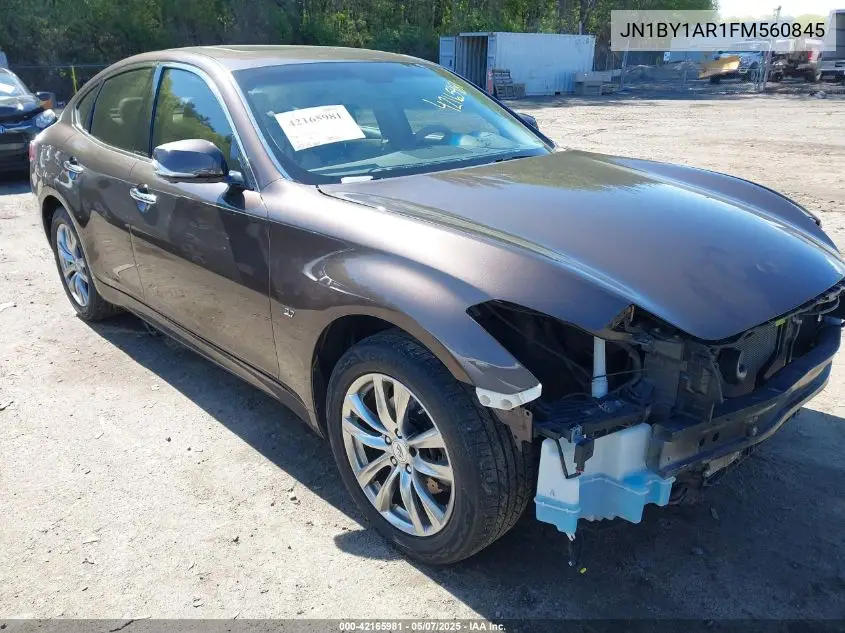 2015 Infiniti Q70 3.7X VIN: JN1BY1AR1FM560845 Lot: 42165981
