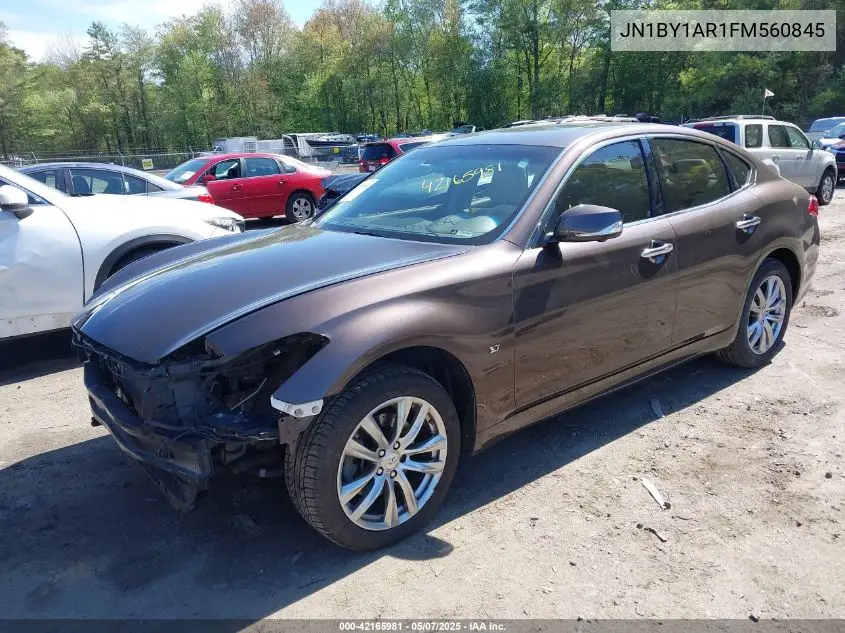 2015 Infiniti Q70 3.7X VIN: JN1BY1AR1FM560845 Lot: 42165981