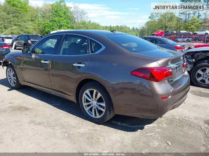 2015 Infiniti Q70 3.7X VIN: JN1BY1AR1FM560845 Lot: 42165981