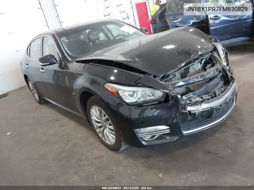 2015 Infiniti Q70L 3.7X VIN: JN1BY1PR7FM830829 Lot: 42249027