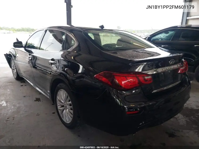 2015 Infiniti Q70L 3.7 VIN: JN1BY1PP2FM601179 Lot: 42497683