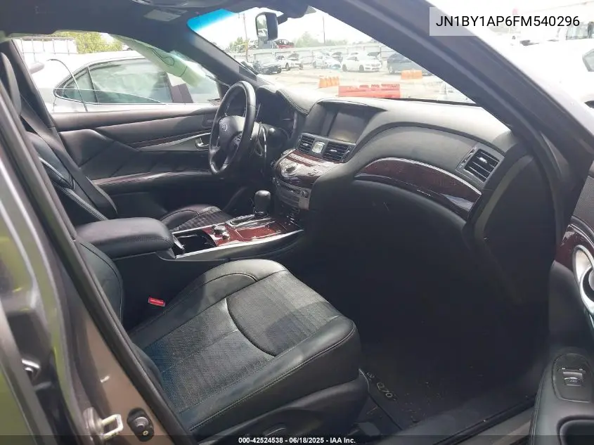 2015 Infiniti Q70 3.7 VIN: JN1BY1AP6FM540296 Lot: 42524538