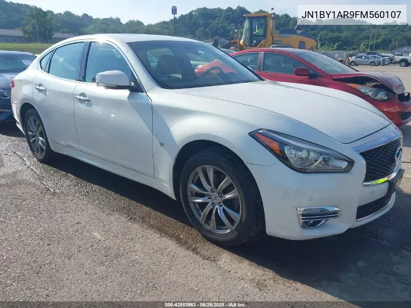 2015 Infiniti Q70 3.7X VIN: JN1BY1AR9FM560107 Lot: 42553963