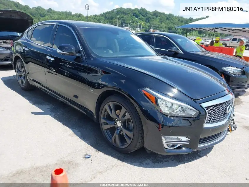 2015 Infiniti Q70L 5.6X VIN: JN1AY1PR8FM180016 Lot: 42569860