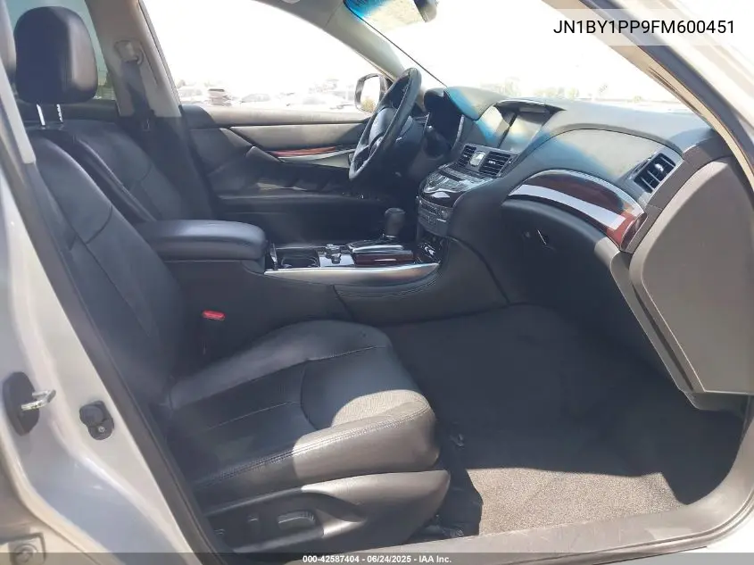 2015 Infiniti Q70L 3.7 VIN: JN1BY1PP9FM600451 Lot: 42587404