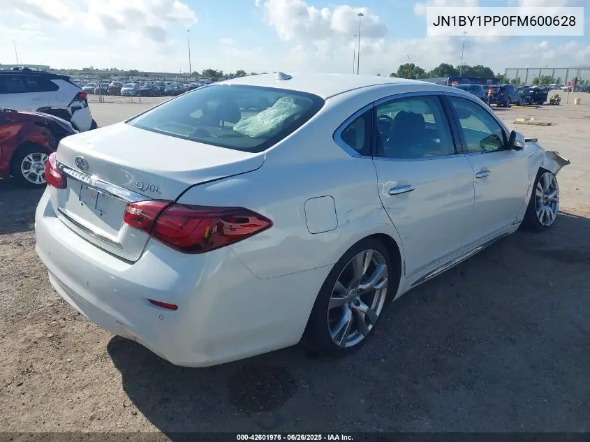 2015 Infiniti Q70L 3.7 VIN: JN1BY1PP0FM600628 Lot: 42601976