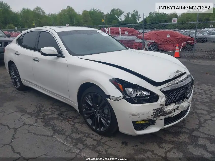2016 Infiniti Q70 3.7X VIN: JN1BY1AR4GM271282 Lot: 42204923
