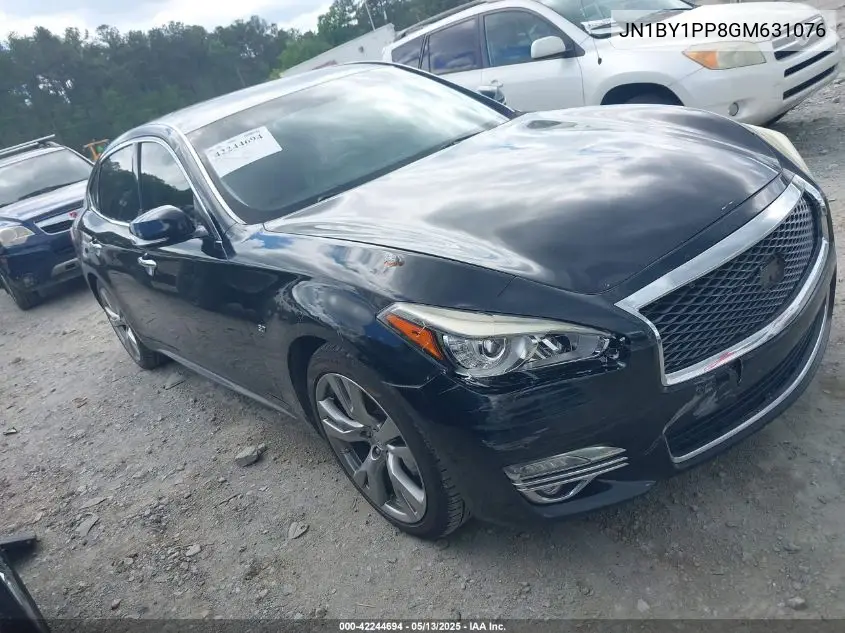 2016 Infiniti Q70L 3.7 VIN: JN1BY1PP8GM631076 Lot: 42244694