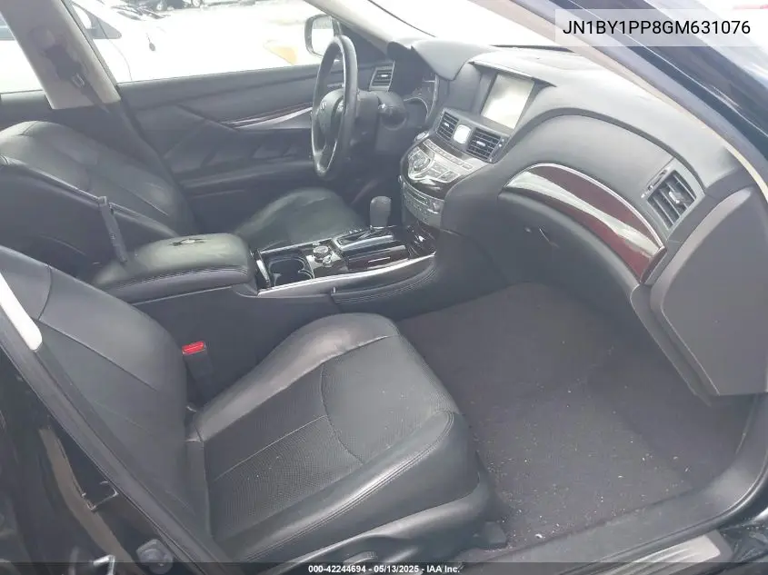 2016 Infiniti Q70L 3.7 VIN: JN1BY1PP8GM631076 Lot: 42244694