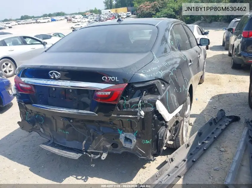 2016 Infiniti Q70L 3.7 VIN: JN1BY1PP8GM630462 Lot: 42571139