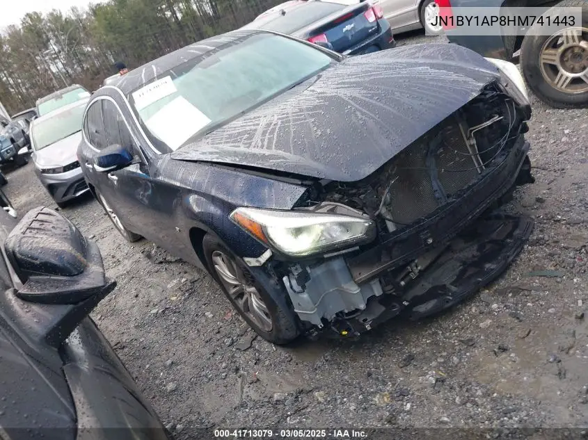 2017 Infiniti Q70 3.7 VIN: JN1BY1AP8HM741443 Lot: 41713079