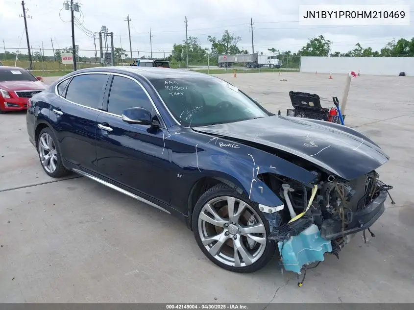 2017 Infiniti Q70L 3.7X VIN: JN1BY1PR0HM210469 Lot: 42149004