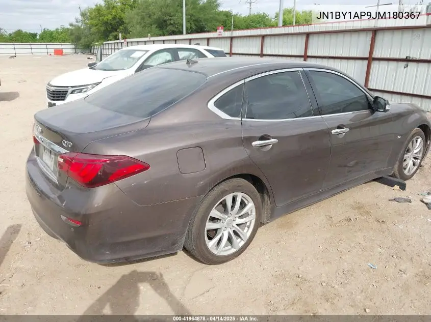 2018 Infiniti Q70 3.7 Luxe VIN: JN1BY1AP9JM180367 Lot: 41964878