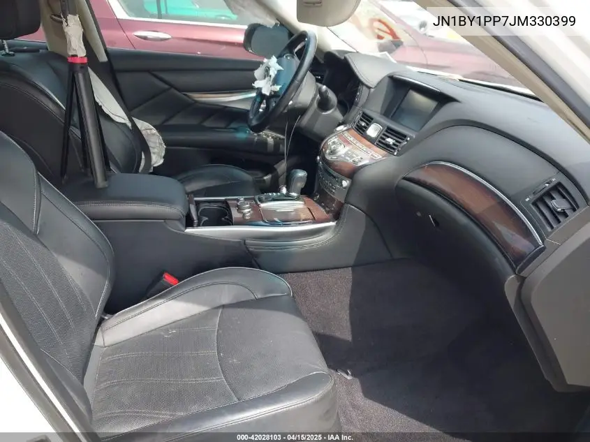 2018 Infiniti Q70L 3.7 Luxe VIN: JN1BY1PP7JM330399 Lot: 42028103