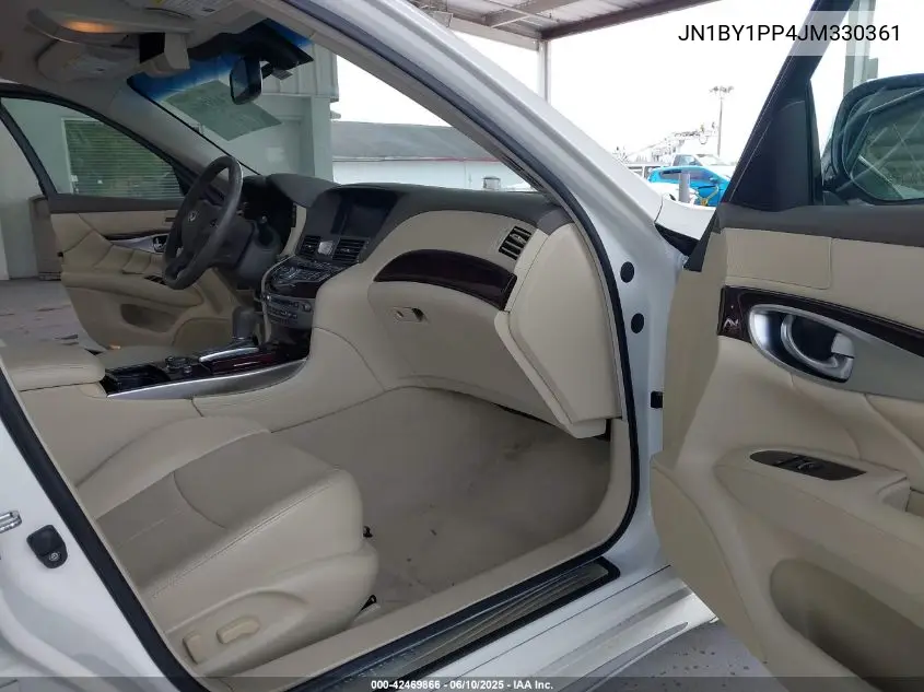 2018 Infiniti Q70L 3.7 Luxe VIN: JN1BY1PP4JM330361 Lot: 42469866