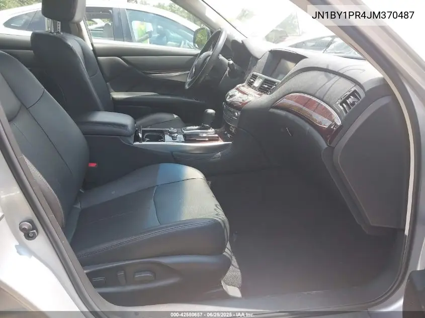 2018 Infiniti Q70L 3.7X Luxe VIN: JN1BY1PR4JM370487 Lot: 42580657