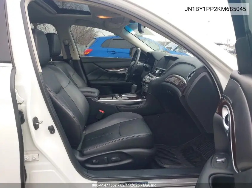 2019 Infiniti Q70L 3.7 Luxe VIN: JN1BY1PP2KM685045 Lot: 41477367