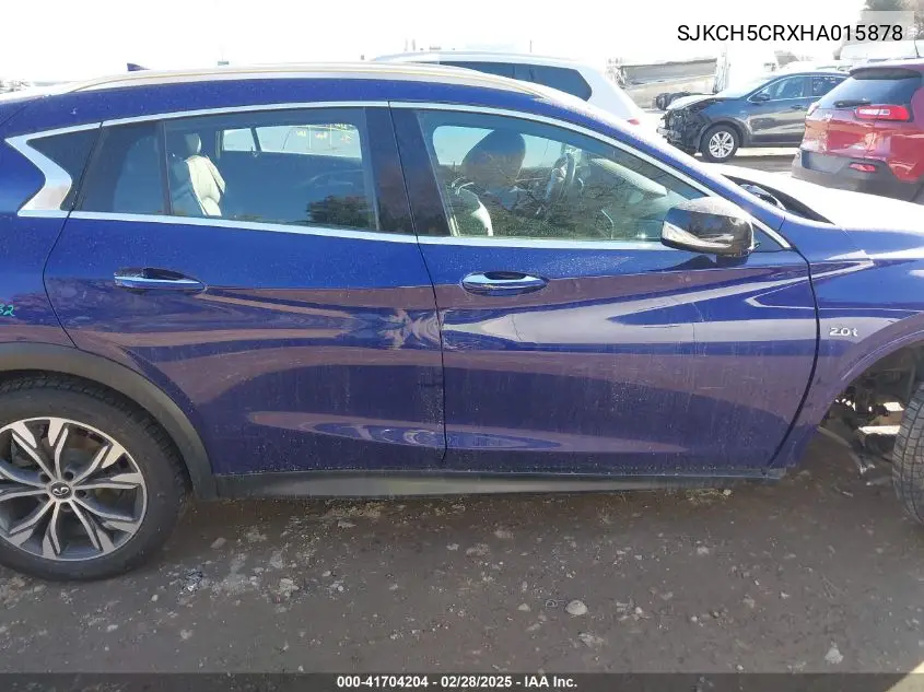 2017 Infiniti Qx30 Premium VIN: SJKCH5CRXHA015878 Lot: 41704204