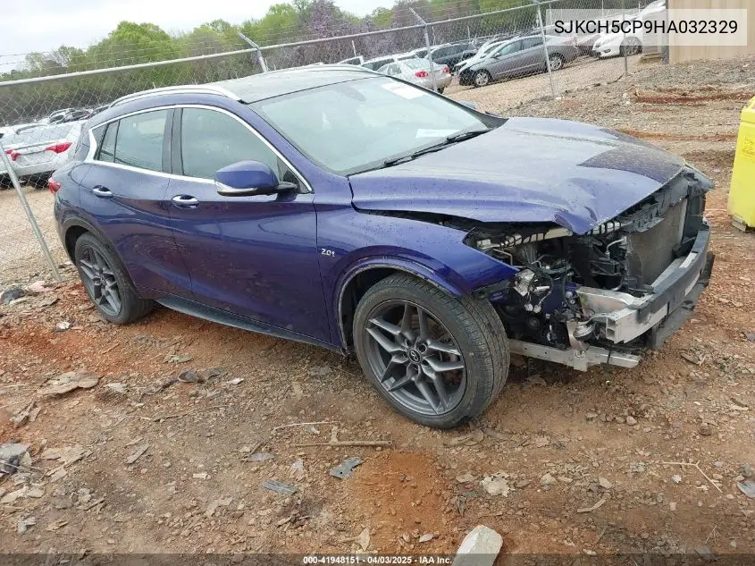 2017 Infiniti Qx30 Premium VIN: SJKCH5CP9HA032329 Lot: 41948151
