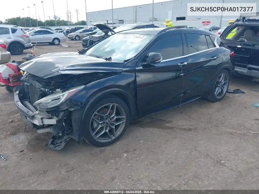 2017 Infiniti Qx30 Sport VIN: SJKCH5CP0HA017377 Lot: 42088712