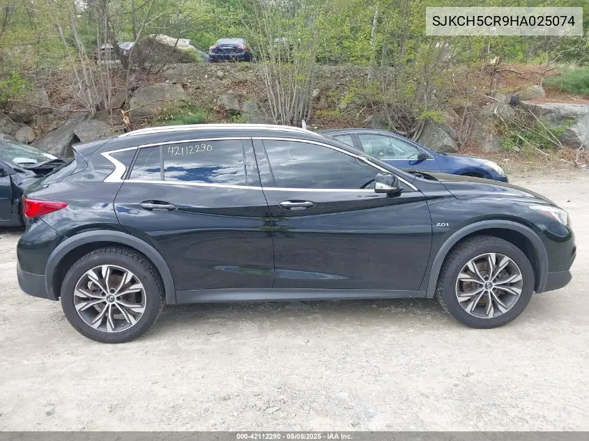 2017 Infiniti Qx30 Premium VIN: SJKCH5CR9HA025074 Lot: 42112290